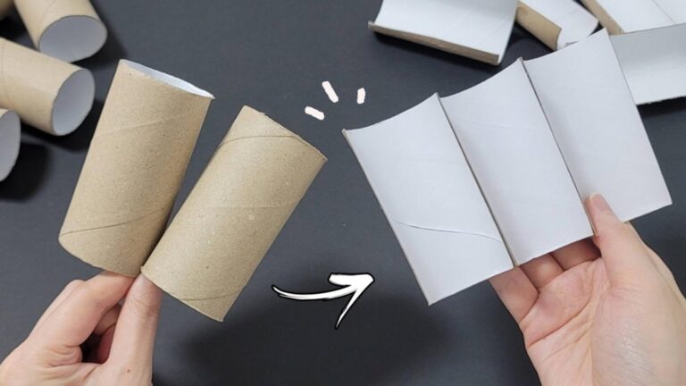 This simple idea transforms toilet paper rolls into stunning decor for any room…