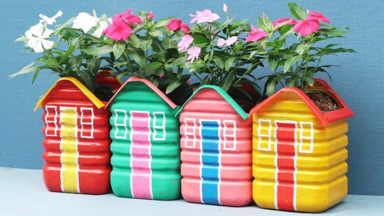 This simple idea turns plastic bottles into a stunning garden masterpiece…