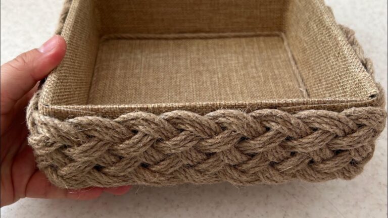 This simple gesture transforms cardboard boxes into stunning home decor…