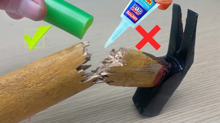 This simple technique transforms PVC pipes into a sturdy hammer… you’ll be amazed!