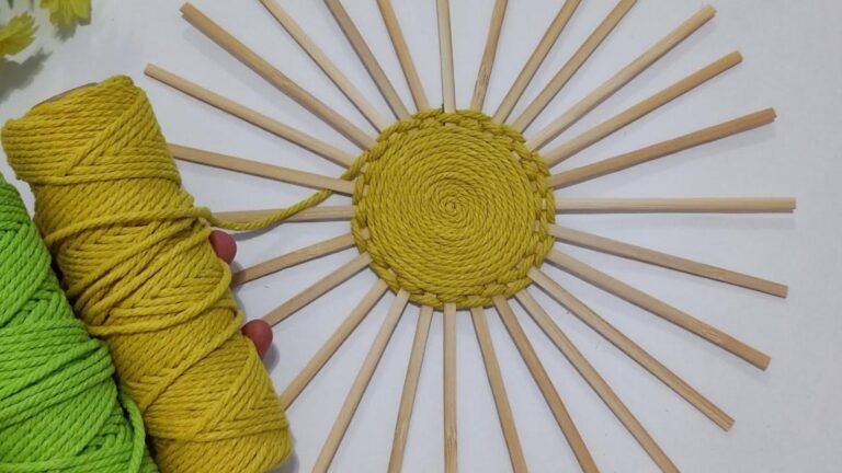 Transform empty walls into stunning décor with this simple macramé project…
