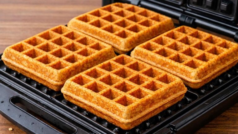 This simple recipe transforms oats into delicious waffles… perfect for guilt-free mornings!