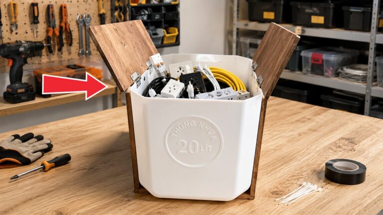 Transform 5 Plastic Cans Into a Handy Toolbox You’ll Love to Use!
