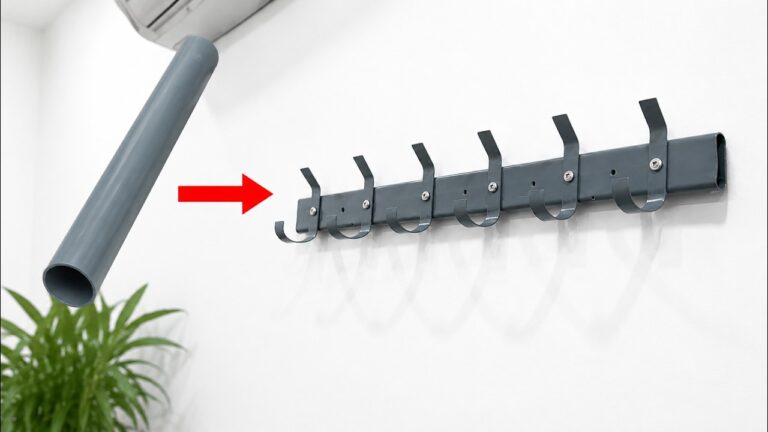 7 Creative PVC Pipe Clothes Hanger Ideas for Your Home