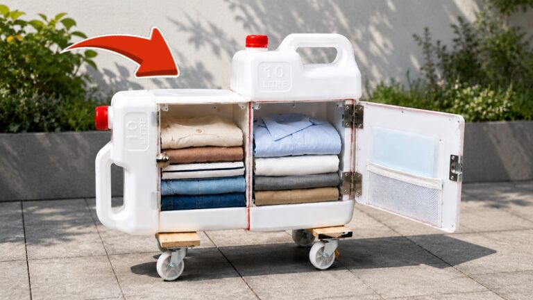 Transform 5 Plastic Cans into a Stylish Travel Case Organizer!