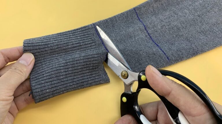 7 Simple Steps to Shorten Long Sweater Sleeves Without a Tailor