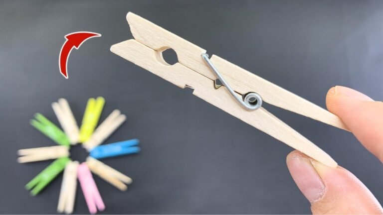 10 Genius Clothespin Hacks You Didn’t Know You Needed!