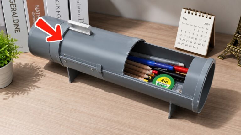 5 Easy Steps to Transform PVC Pipe into a Handy Tool Storage Box