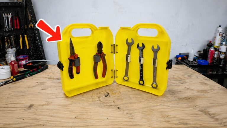 5 Simple Steps to Transform a Plastic Box into a Tool Organizer