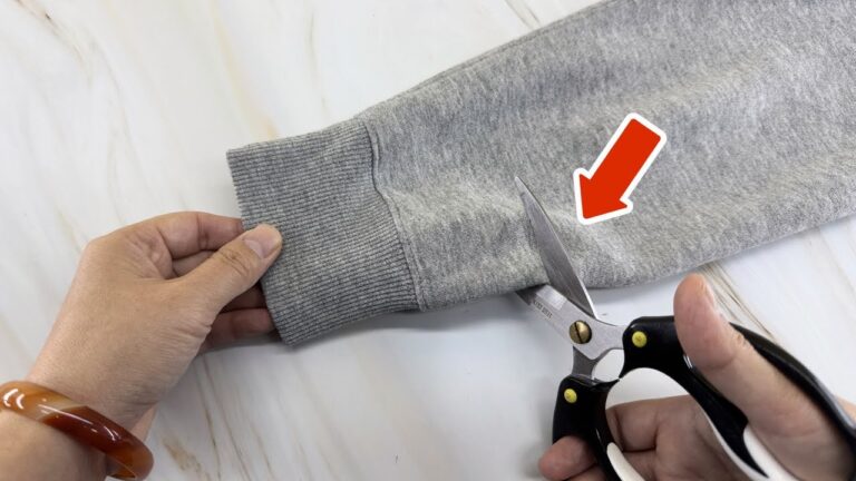 2 Easy Ways to Shorten Sweater Sleeves in Minutes – Discover the Simple Tips!