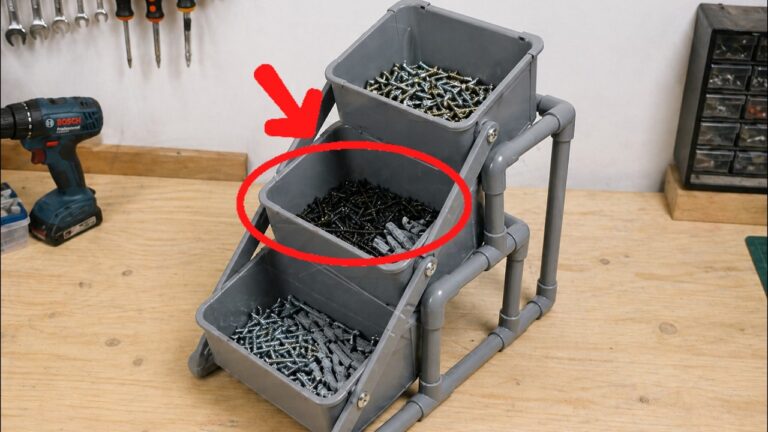 7 Easy Steps to Create a Smart DIY Tool Storage Using PVC Pipe