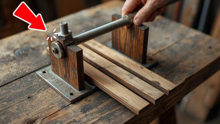 5 Easy Steps to Create a DIY Wood Clamp from Scrap Metal Today!