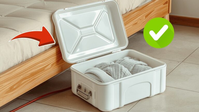 Transform 1 Plastic Container into an Easy Travel Suitcase with This DIY Hack!