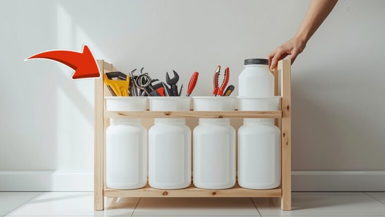 5 Clever Ways to Transform an Old Plastic Can into a Smart Tool Organizer!