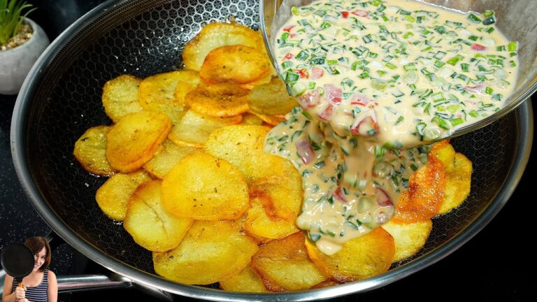 3 Potatoes & 4 Eggs: Quick and Easy Recipe You Can Try Today!