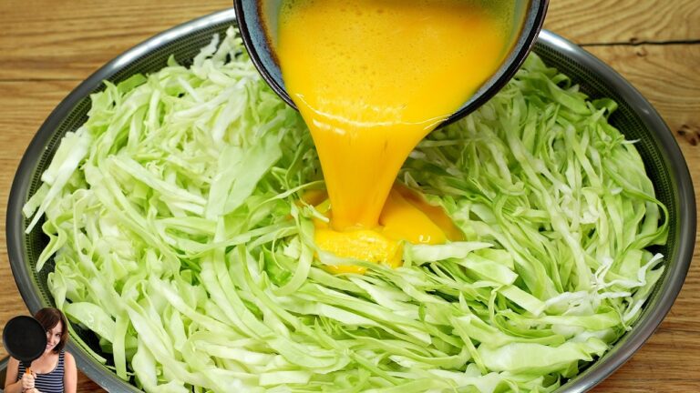 3 Egg Cabbage Recipe That Will Blow Your Mind – A Family Favorite!