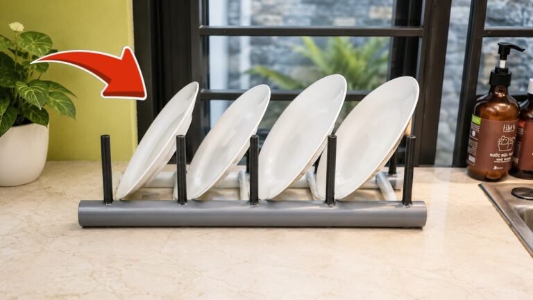 7 Creative Ways to Build an Amazing PVC Pipe Dish Rack for Your Kitchen