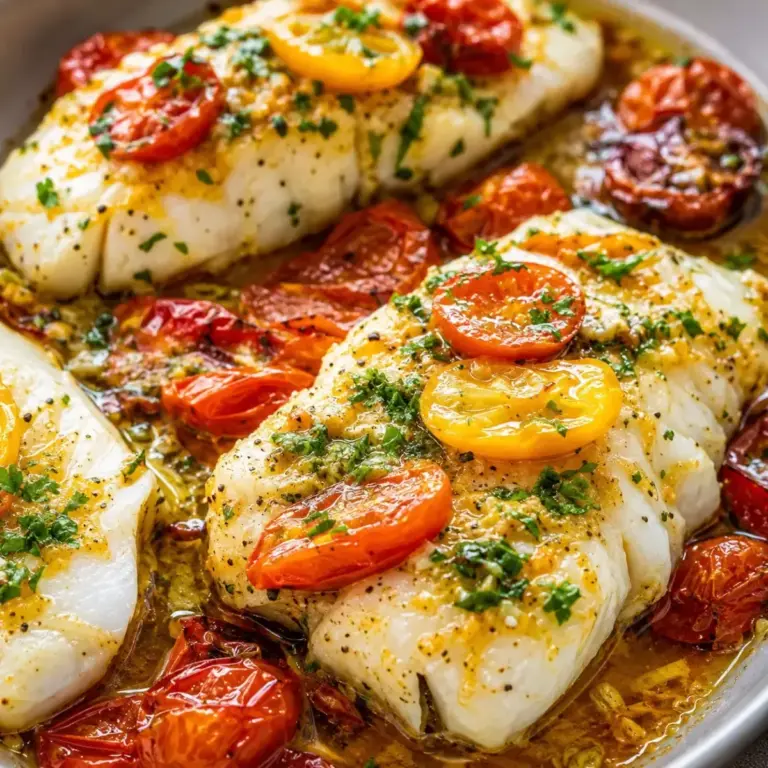 Easy & Flavorful Cherry Tomato Cod Recipe for a Light Meal