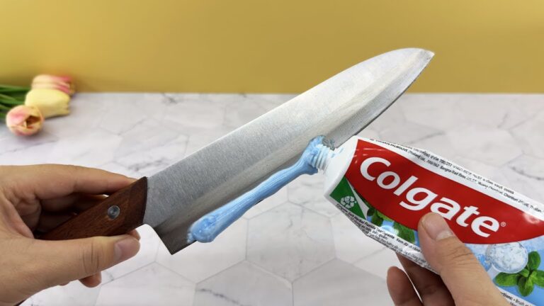 Transform Your Kitchen: 5 Amazing Uses for Toothpaste on Knives!