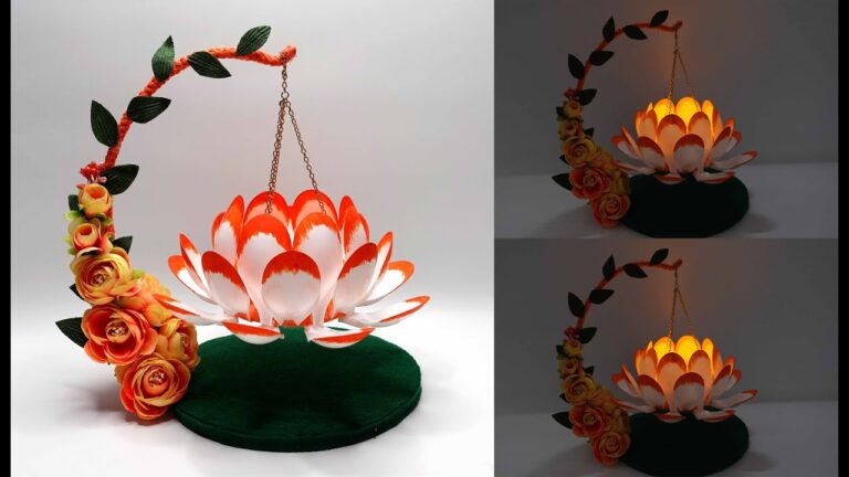 10 Creative Ways to Make a Stunning Candle Holder with Plastic Spoons!