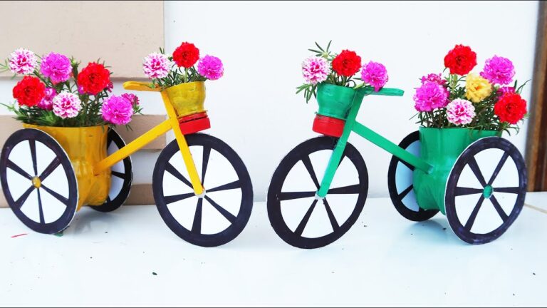 10 Creative Ways to Transform Plastic Bottles into Stunning Flower Pots