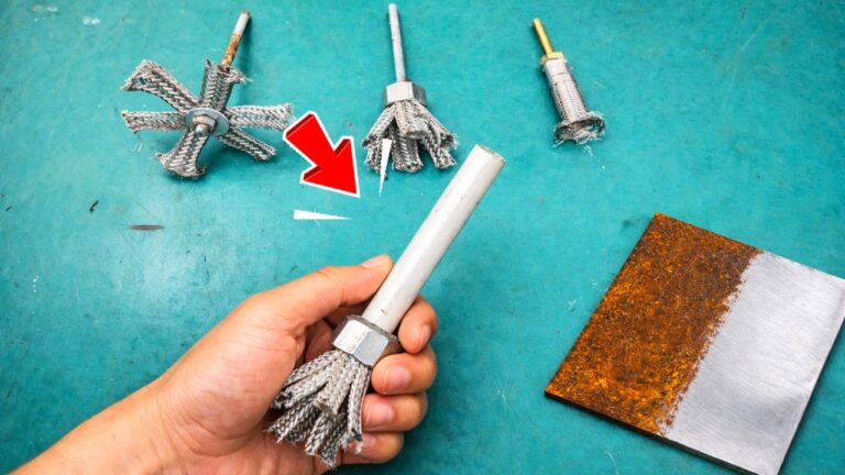 Transform a Broken Water Pipe: 5 Steps to Create a DIY Rust Grinding Tool