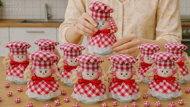 Sell 50 Cute Doll Pairs Made from Scrap Fabric in Just 4 Hours! Discover How!