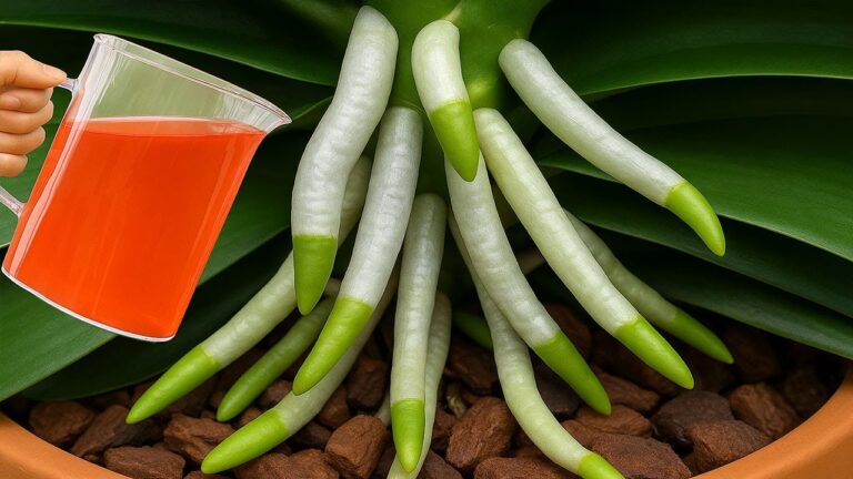 Boost Your Orchids: 1 Simple Pour for Hundreds of Blooms and Healthy Roots!