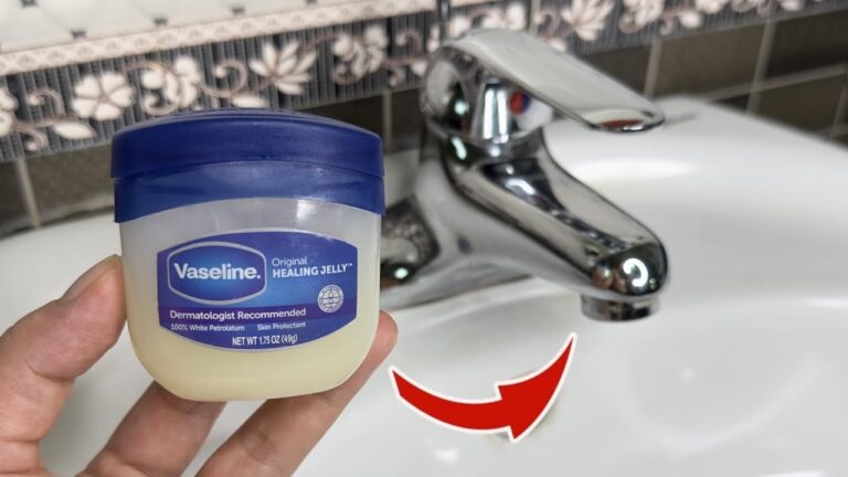 7 Surprising Ways Vaseline Can Transform Your Sink Clean-Up Effort